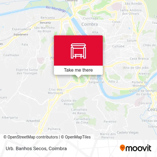 Urb. Banhos Secos map