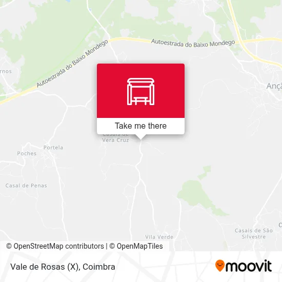 Vale de Rosas (X) map