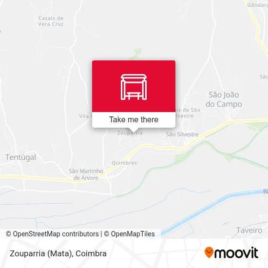 Zouparria (Mata) map