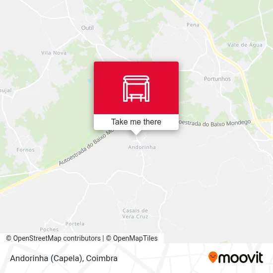 Andorinha (Capela) map