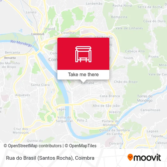 Rua do Brasil (Santos Rocha) map