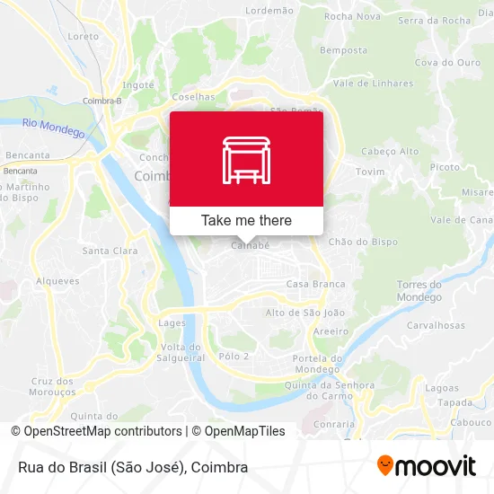Rua do Brasil (São José) map