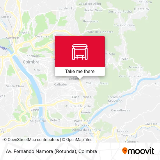 Av. Fernando Namora (Rotunda) map