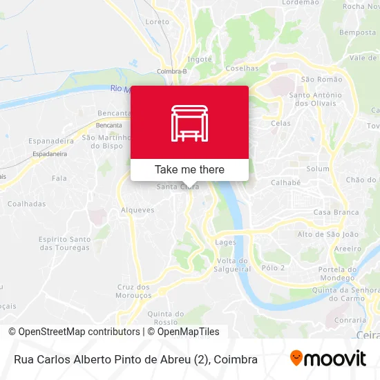 Rua Carlos Alberto Pinto de Abreu (2) map