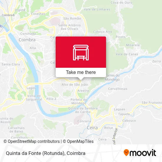 Quinta da Fonte (Rotunda) map