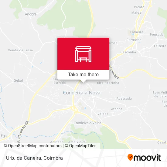 Urb. da Caneira map