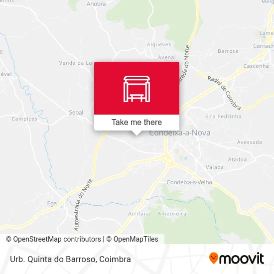 Urb. Quinta do Barroso map