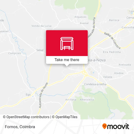 Fornos map