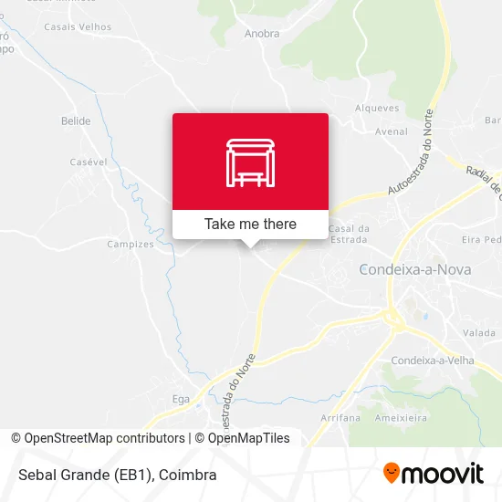 Sebal Grande (EB1) map