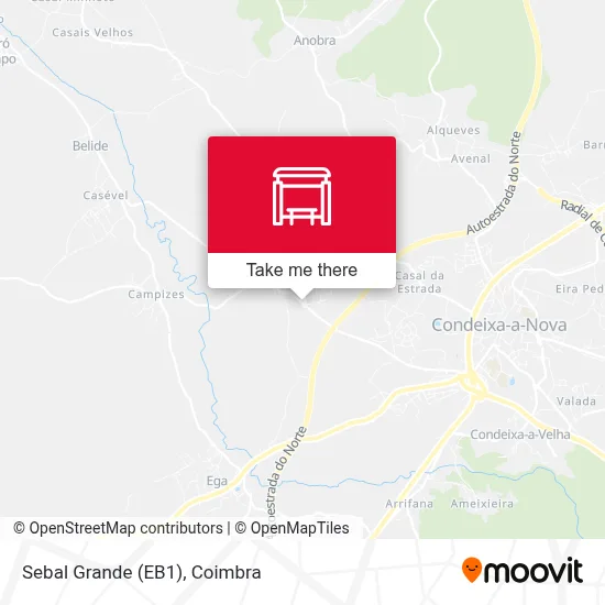 Sebal Grande (EB1) map