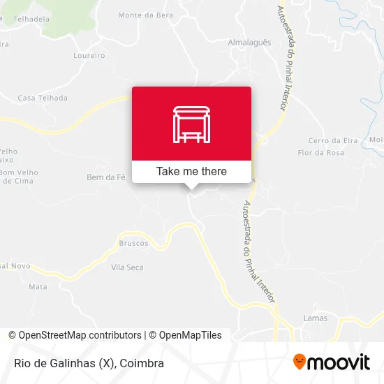 Rio de Galinhas (X) map