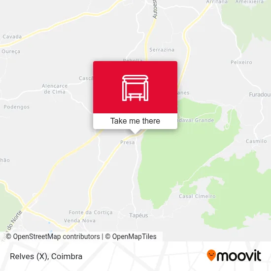 Relves (X) map
