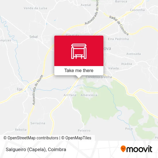 Salgueiro (Capela) map