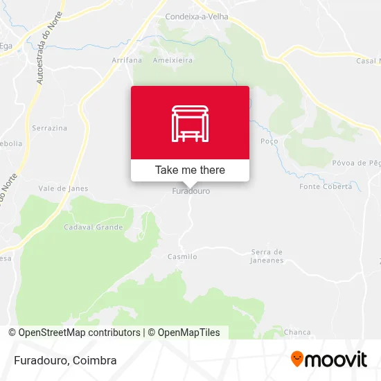 Furadouro map