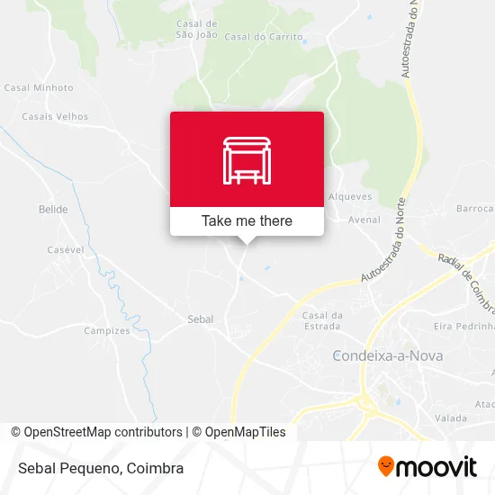 Sebal Pequeno map