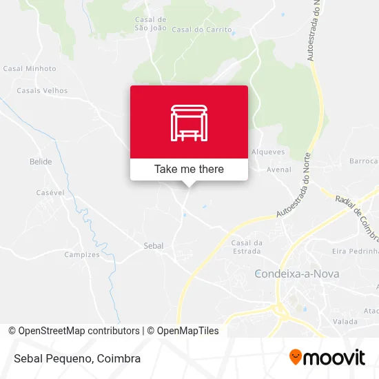 Sebal Pequeno map