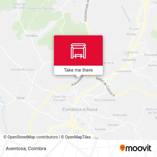 Aventosa map
