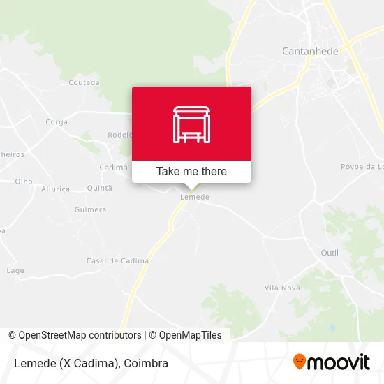 Lemede (X Cadima) map