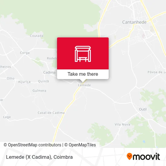 Lemede (X Cadima) map