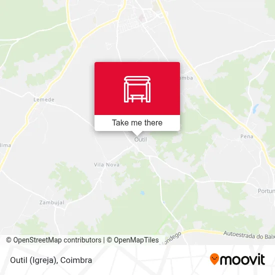 Outil (Igreja) map