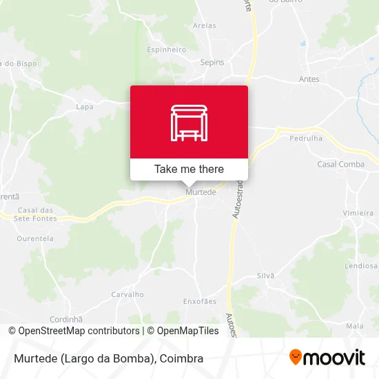 Murtede (Largo da Bomba) map