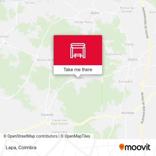 Lapa map