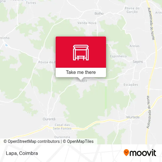 Lapa map