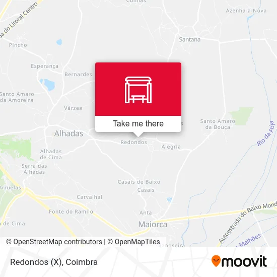 Redondos (X) map