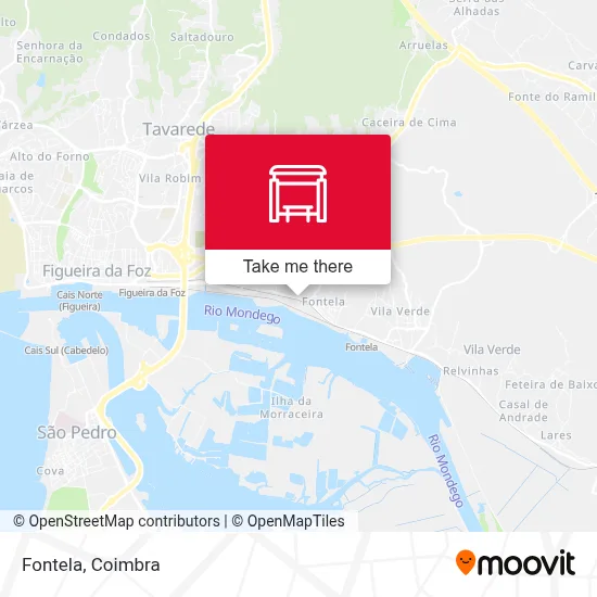 Fontela map