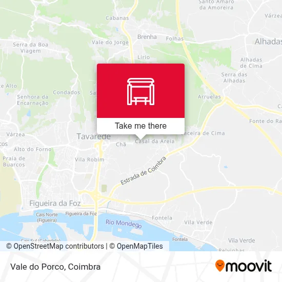 Vale do Porco map