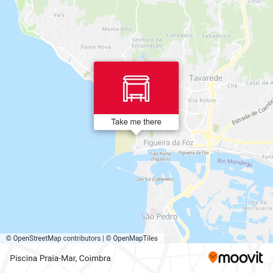 Piscina Praia-Mar map