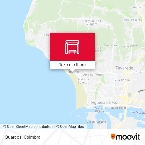 Buarcos map