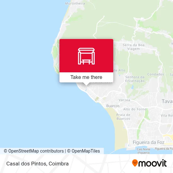 Casal dos Pintos map