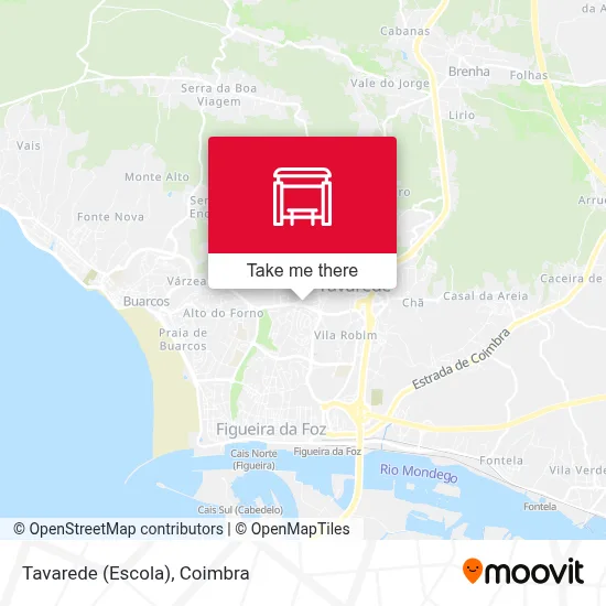Tavarede (Escola) map