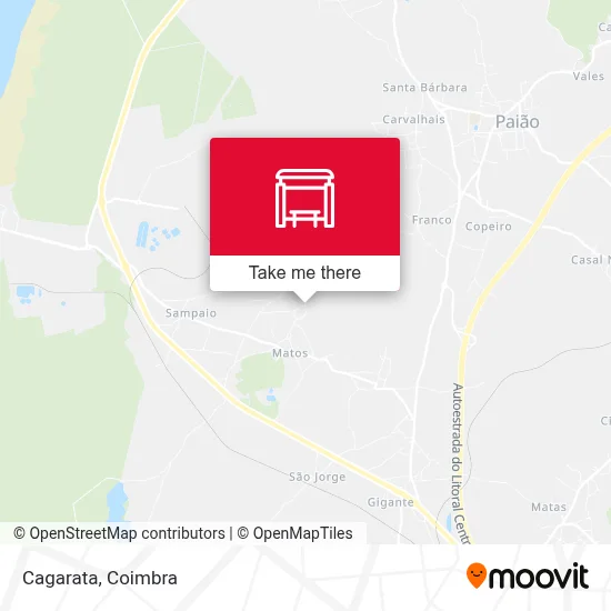Cagarata map
