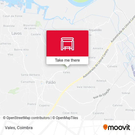 Vales map