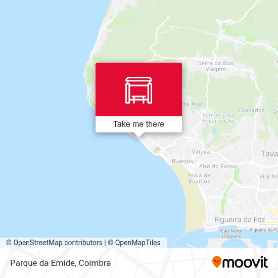 Parque da Emide map