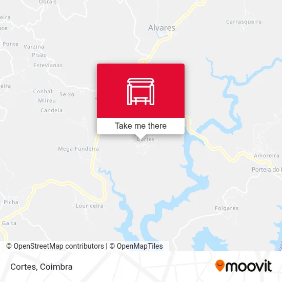 Cortes map