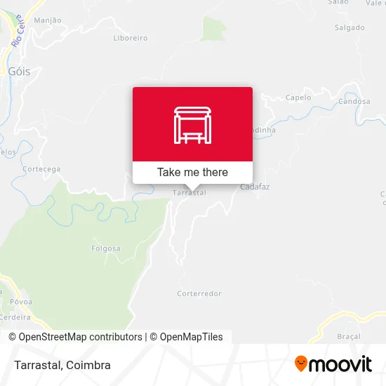 Tarrastal map