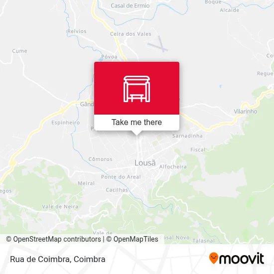 Rua de Coimbra map