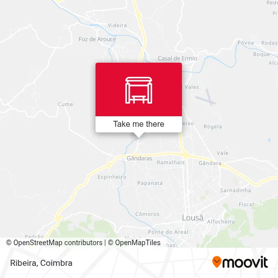 Ribeira map