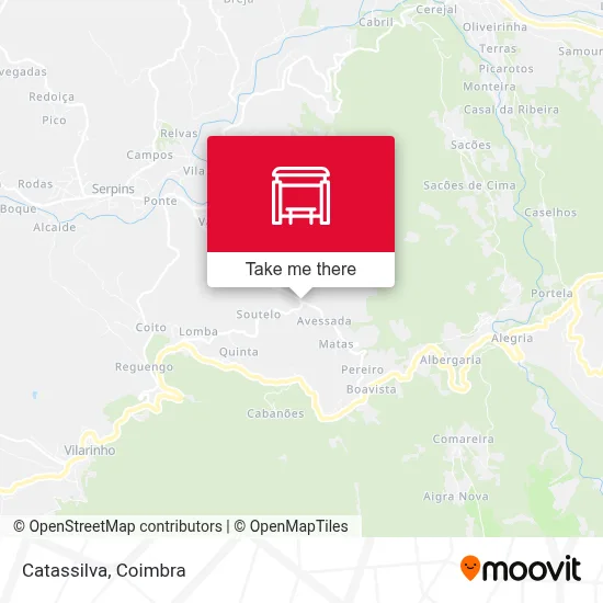 Catassilva map