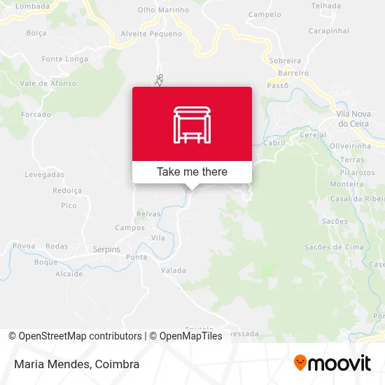 Maria Mendes map