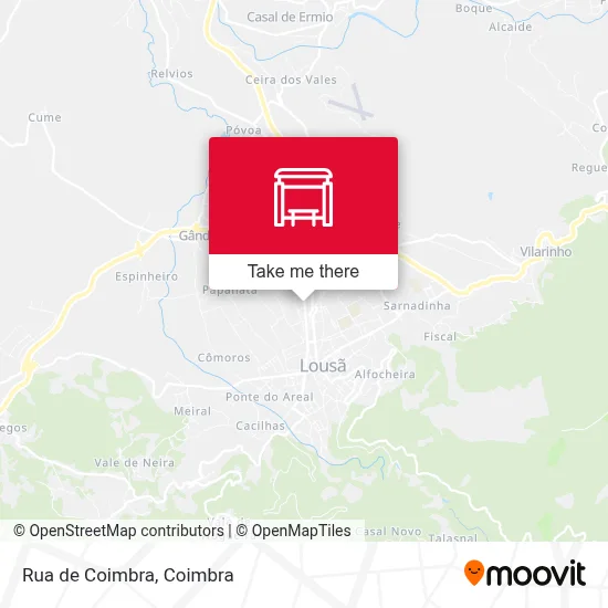 Rua de Coimbra map