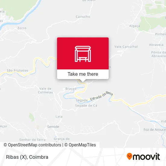 Ribas (X) map