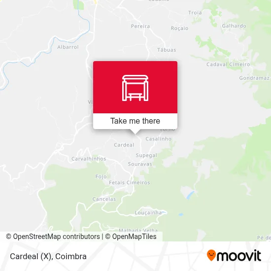 Cardeal (X) map