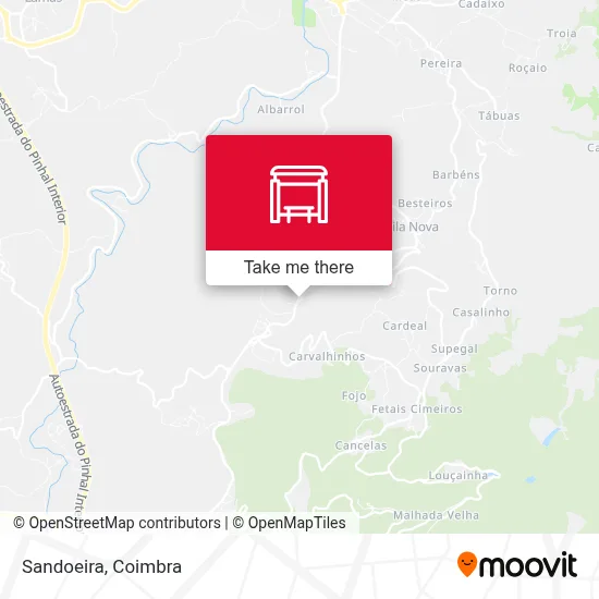 Sandoeira map