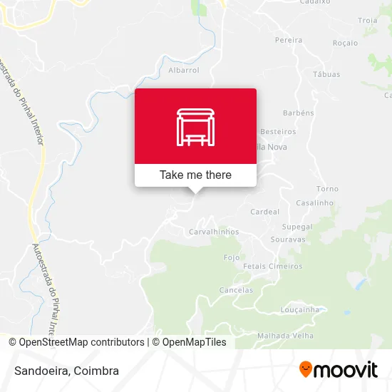 Sandoeira map