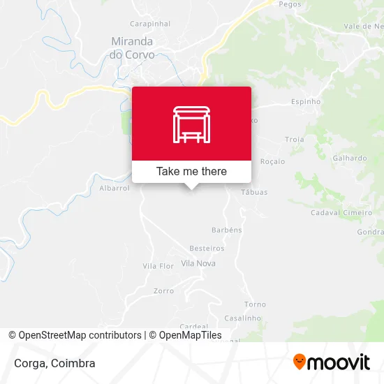 Corga map