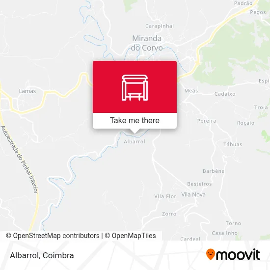 Albarrol map